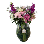 Load image into Gallery viewer, Wild Garden Glass Vase Arrangement