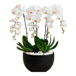 Load image into Gallery viewer, Grand White Orchid Planter