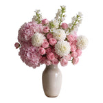 Load image into Gallery viewer, Soft Pink Garden Vase Arrangement