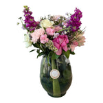 Load image into Gallery viewer, Wild Garden Glass Vase Arrangement