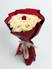 Pure Devotion: Fragrant White O’hara Bouquet