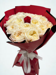 Pure Devotion: Fragrant White O’hara Bouquet