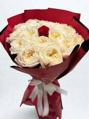 Pure Devotion: Fragrant White O’hara Bouquet
