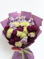 Load image into Gallery viewer, Amethyst Dream Chrysanthemum Bouquet