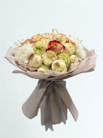 Load image into Gallery viewer, Apple Jack & Snow-White Velvet Signature Bouquet