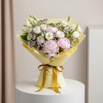 Load image into Gallery viewer, Peony & Eustoma Harmony Bouquet