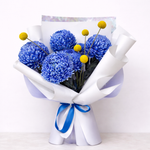 Load image into Gallery viewer, Electric Sky: A Symphony of Blue &amp; Gold