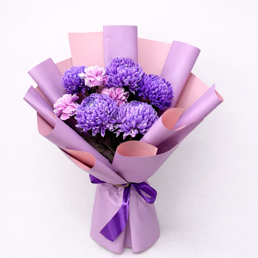The Royal Amethyst Harmony Bouquet