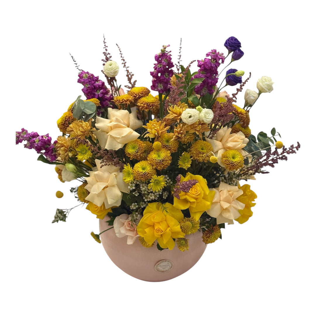 Sunshine Bloom Vase Arrangement