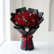 Classic Elegance 50 Red Roses Bouquet