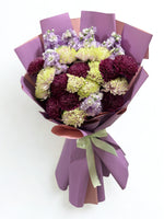 Load image into Gallery viewer, Amethyst Dream Chrysanthemum Bouquet