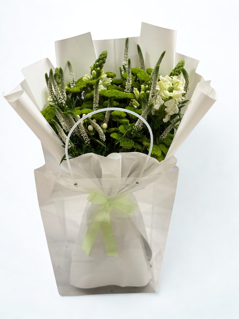 Emerald & Pearl Harmony Bouquet