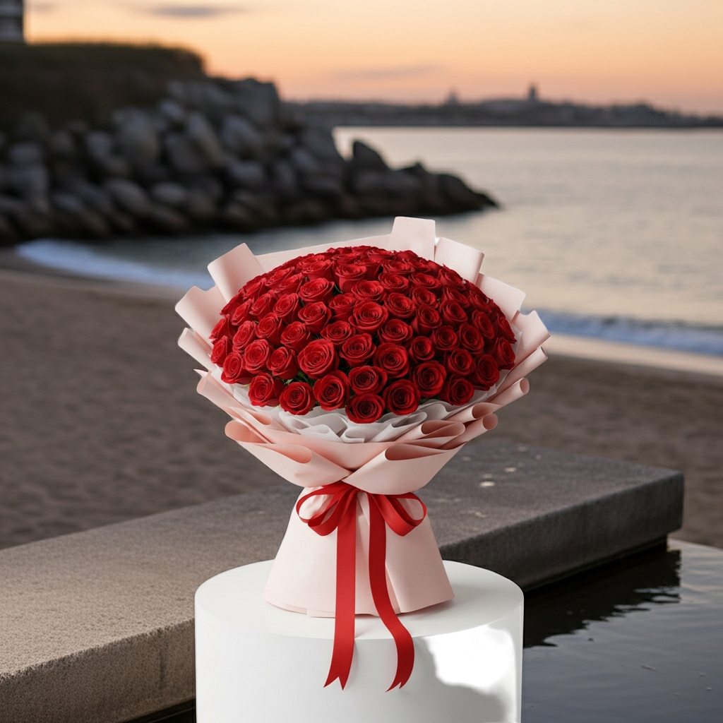 300 Red Roses
