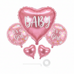 Load image into Gallery viewer, Baby Girl Balloon Set