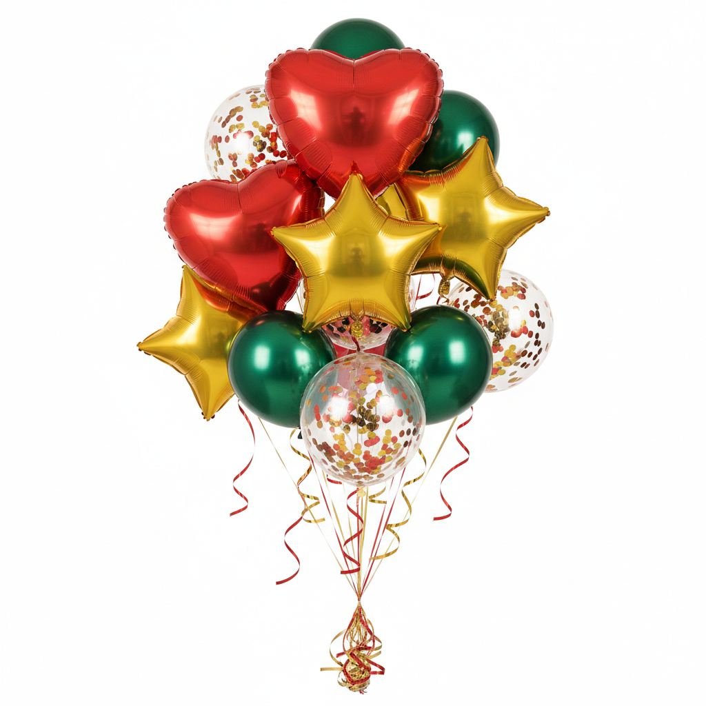 Christmas Balloon Bouquet