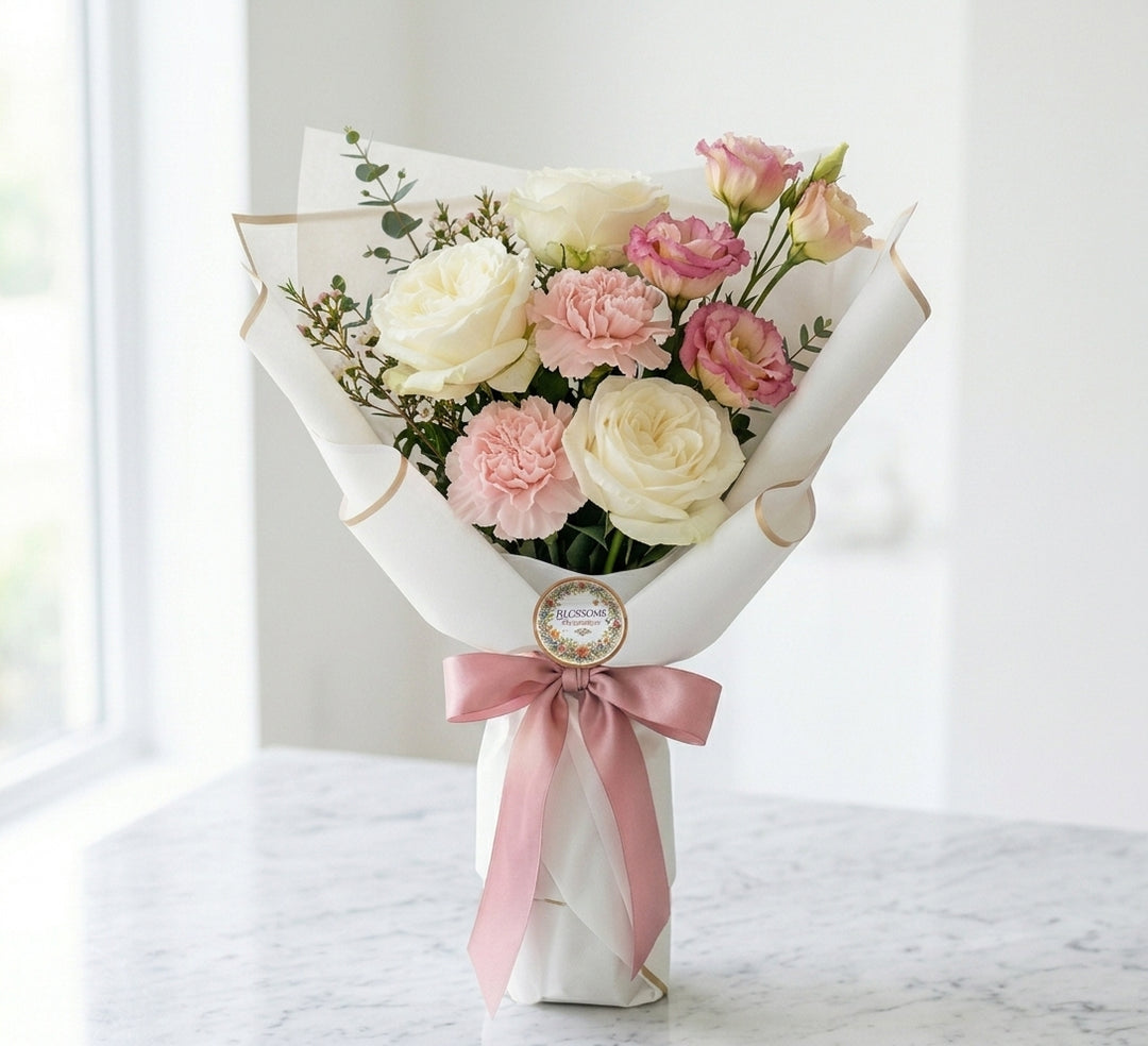 Blush White Floral Bouquet