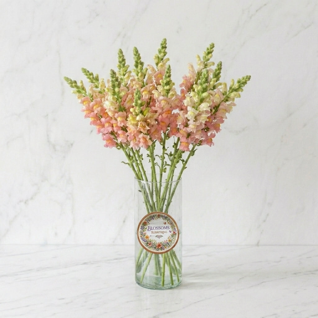 Soft Sunset Snapdragons Arrangement