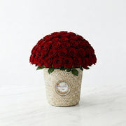 Crimson Grandeur Luxury Basket