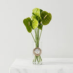 Load image into Gallery viewer, Tropical Green Anthurium Vase