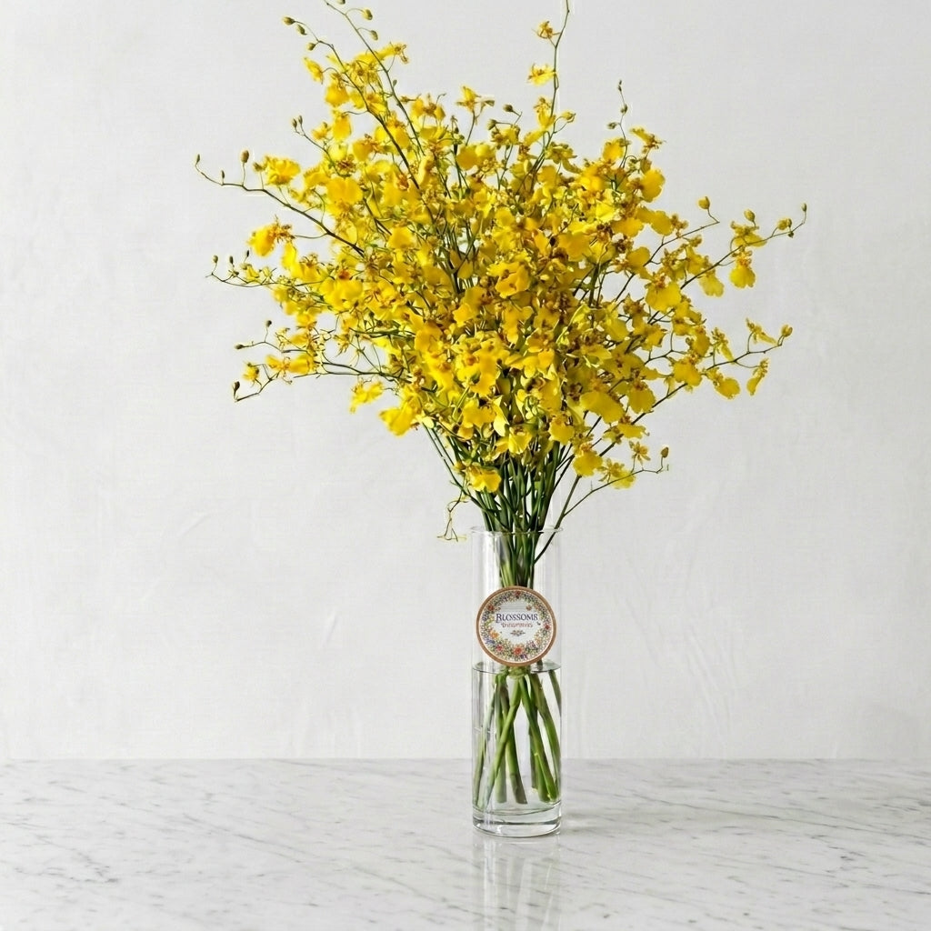 Tropical Gold Vase