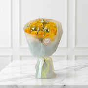 Bright Yellow Rose Bouquet