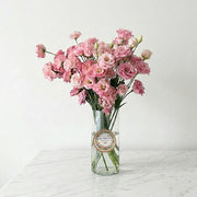 Pink Eustoma Elegance Vase