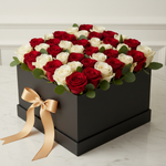 Load image into Gallery viewer, UAE National Day Black Flower Box