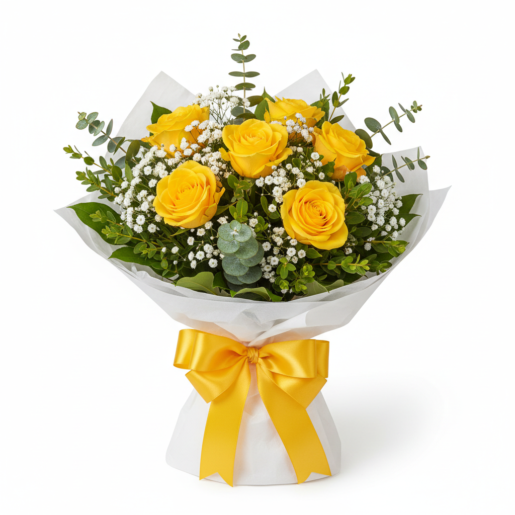 Yellow Roses Bouquet